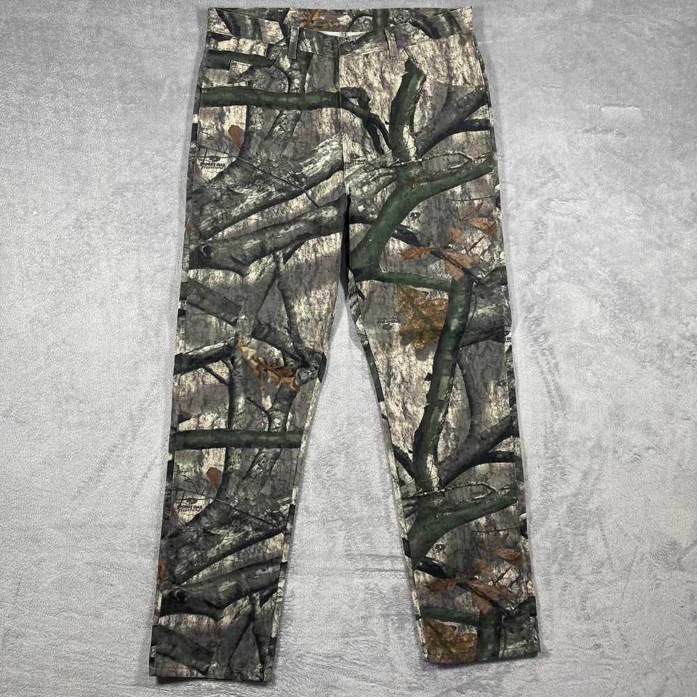 Mossy Oak Camouflage Pants‎ Mens 38(37)x34 Treestand All Over Print Camo